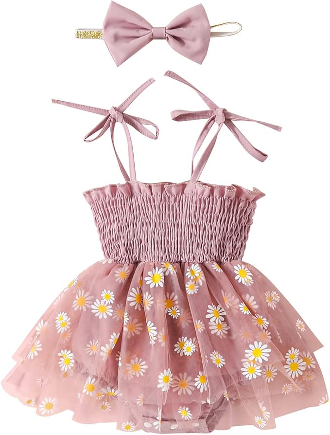 Meihuida Newborn Baby Girl Sleeveless Rompers Summer Clothes Cotton Bodysuit with Headband