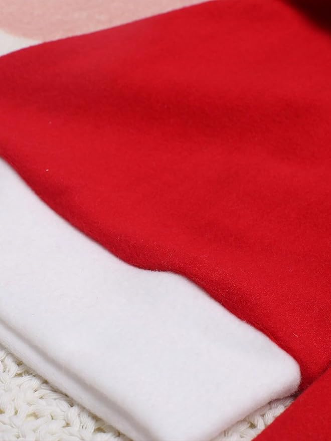 Newborn Christmas Outfit Boy Photography Props Santa Claus Rompers & Hats Set, Baby Boy Christmas Photoshoot Outfits