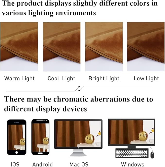StangH Orange Velvet Curtains 94 inches Long Terracotta Back Tab Soft Thermal Insulated Room Darkening Window Drapes Home Decor for Dining Living Room, W52 x L94, 2 Panels