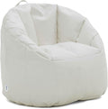 Big Joe Milano Outdoor Beanbag Chair White Marine