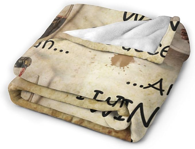 Vintage Coffee Blanket for Girls Boys Drink Wine Throw Blankets Soft Cozy Warm Fuzzy Fleece Lord Bedding Flannel Throws Stuff Gifts for Coffee Lovers Kids Men Women Bedroom Decor 50"x40"