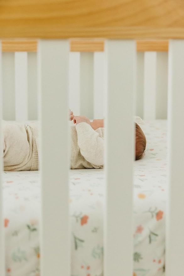 Premium Fitted Knit Crib Sheet/Toddler Sheet Mabel by Copper Pearl, CP-CRSH-0126-NSZ