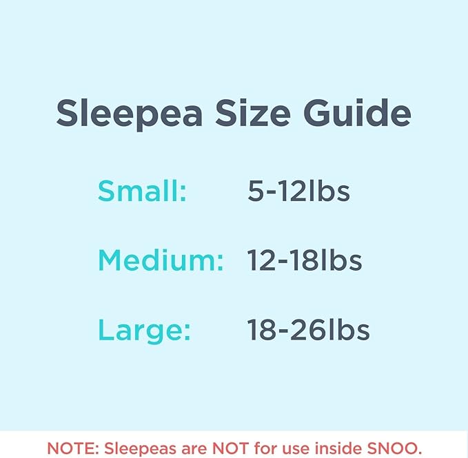 Happiest Baby SNOO Sleep Sack - 100% Organic Cotton Baby Swaddle Blanket - Doctor Designed Promotes Healthy Hip Development (Ivory Strawberries, Large)