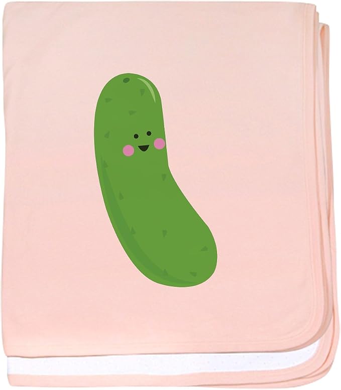 CafePress Funny Pickle Baby Blanket, Super Soft Newborn Swaddle