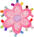 Inchant Taggy Soothing Security Blanket Plum Blossom Baby Velvet Comforter - Pink