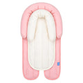 COOLBEBE Upgraded 2-in-1 Babybody Supports for Newborn Infant - Extra Soft Breathable Car Seat Insert Cushion Pad, Perfect for Carseat, Stroller, Swing, Bouncer, Pink