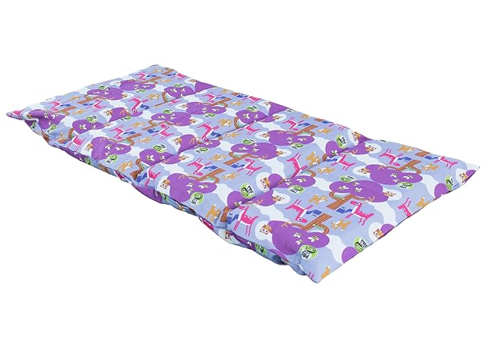 KinderMat 1.5" Thick + PBS Kids Kinderbundle - Washable Cover, Special Edition - Woodland Friends Design - Regular, Sheet is 47" x 22", Value Bundle Great for Daycare & Family Households