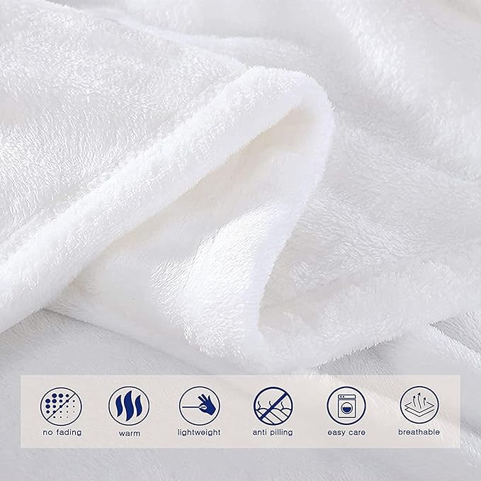 Boho Blanket for Women Kids Adults Flannel Decor Soft Ethnic Pattern Throw Blankets for Couch Travel Nap 60x50 Inches