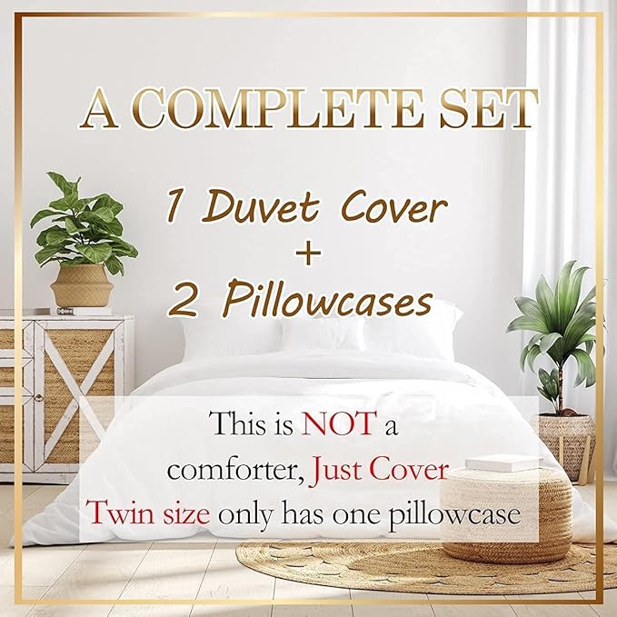 Manfei Christmas Duvet Cover Set Queen Size, Pink Castle and Snowman Print Bedding Set 3pcs for Kids Girls Teens Bedroom Decor, New Year Snowflake Print Comforter Cover with 2 Pillowcases,No Comforter