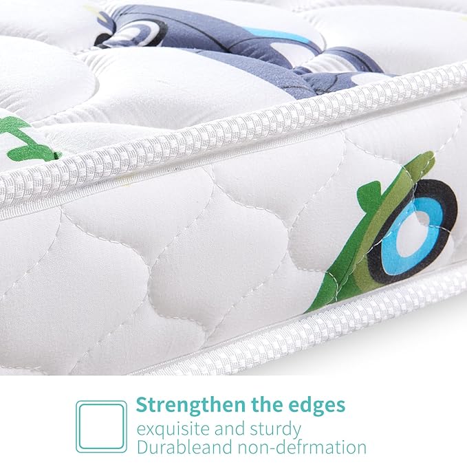 Premium Foam Baby Crib Mattress & Toddler Mattress–Breathable- 52" x 27.6" x 5",Non-Toxic, 100% Soft, Medium Firm Toddler Mattress Fits Standard Full-Size Crib and Toddler Beds