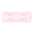 Creative Knitwear Miami Hurricanes Infant Girls Pink Solid Hair Knot Headband Embroidered Logo - Size Newborn - 4T
