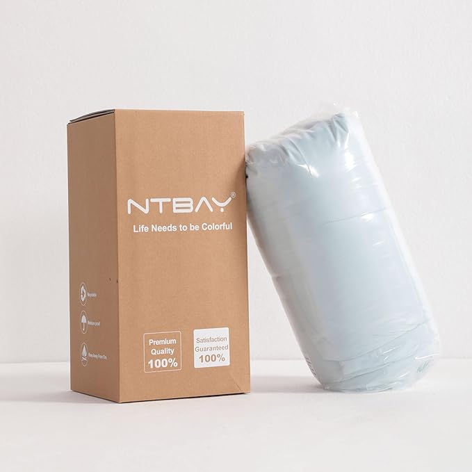 NTBAY Cooling Blanket for Toddlers, 39x47 Inches - Japanese Cold Tech Fabric Throw with Q-Max 0.43, Soft and Breathable Summer Nap Blanket, Also for Dogs, Aqua