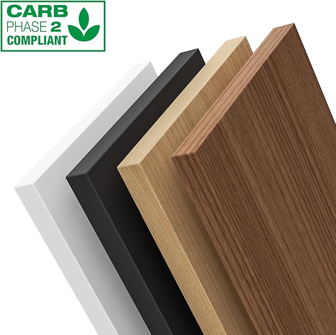 White Bookshelf, Wood Bookcase with 3 Tier Open Shelves, 10-Cube Minimalist Storage Shelf for Living Room, Bedroom, 43.3" W x 35.4" H