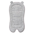 Miracle Baby Car Seat Insert Universal Breathable Baby Stroller Cushion Reversible 3D Air Mesh Cotton Stroller Mat for CarSeat, Buggy, Carrycot, High Chair (Grey Arrow)