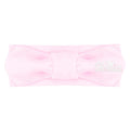 Creative Knitwear Ole Miss Rebels Infant Girls Pink Solid Hair Knot Headband Embroidered Logo - Size Newborn - 4T