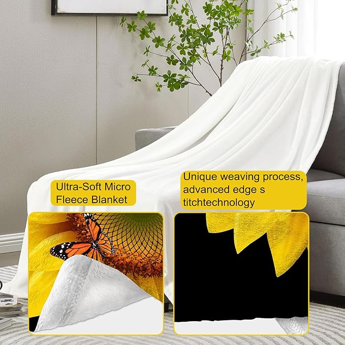 Moose Blanket Gifts for Women Girls Soft Warm Lightweight Cozy Vintage Animal Forest Mooses Throw Blankets for Bed Sofa Couch Living Room Decor 80x60in