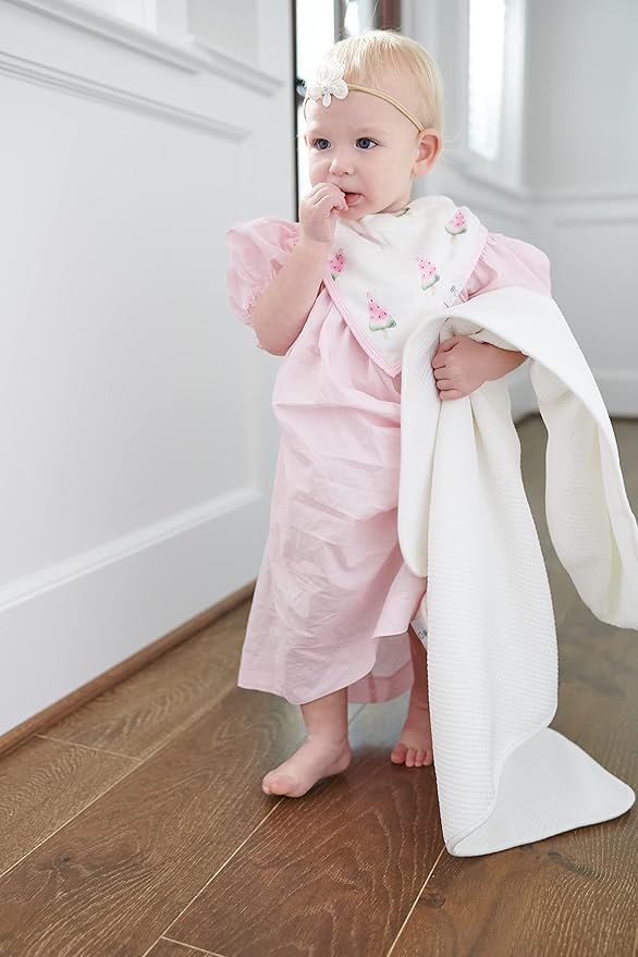 GooseWaddle Luxury Knit Baby Blanket (30”x40”), Premium Comfort from Ultra Soft Fabrics That Get Softer with Use, Perfect for Any Infant Nursery, Boy or Girl, Machine Washable (Gray)