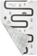 Baby Care Play Mat (Large, Nordic Trails - Tribal) 82'' x 55'' Original One-Piece Reversible Rollable Waterproof Play Mat for Infants, Babies, Toddler, and Kids