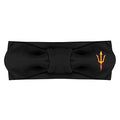 Creative Knitwear Arizona State Sun Devils Infant Girls Black Solid Hair Knot Headband Embroidered Logo - Size Newborn - 4T