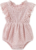 Simplee kids Baby Girl Knit Romper Fall Sleeveless Pompoms Rompers Newborn Little Girl Overall Jumpsuit Outfits