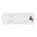 Creative Knitwear Arizona State Sun Devils Infant Girls White Solid Hair Knot Headband Embroidered Logo - Size Newborn - 4T