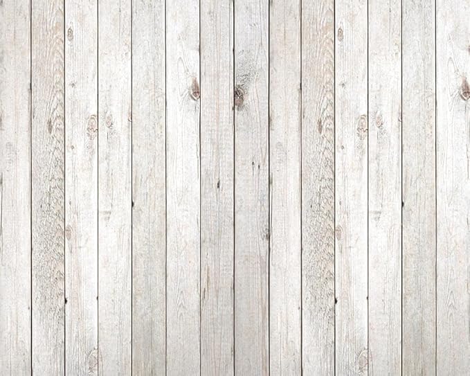 Kate White Wood Floor Wall Backdrop Photography Floor Mats Rubber Flooring Mat Newborn Photography Props for Professional Photographers Studio 5x4ft