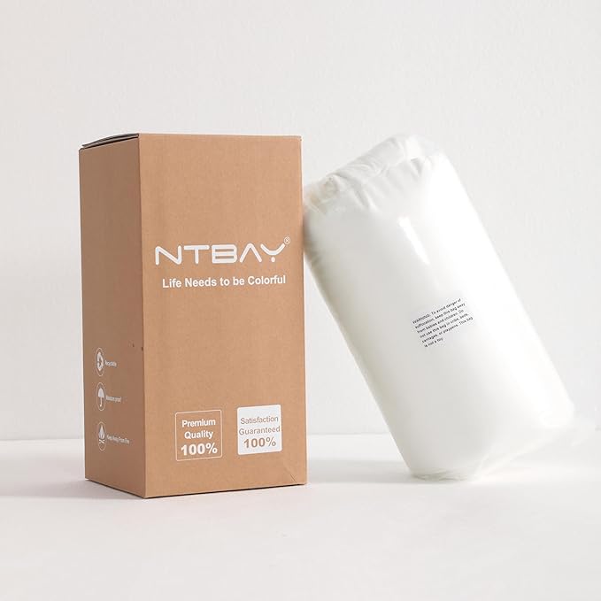 NTBAY Cooling Blanket Queen, 90x90 Inches - Lightweight Summer Bed Blanket for Hot Sleepers, Japanese Double-Sided Q-Max 0.45 Cooling Fabric, White