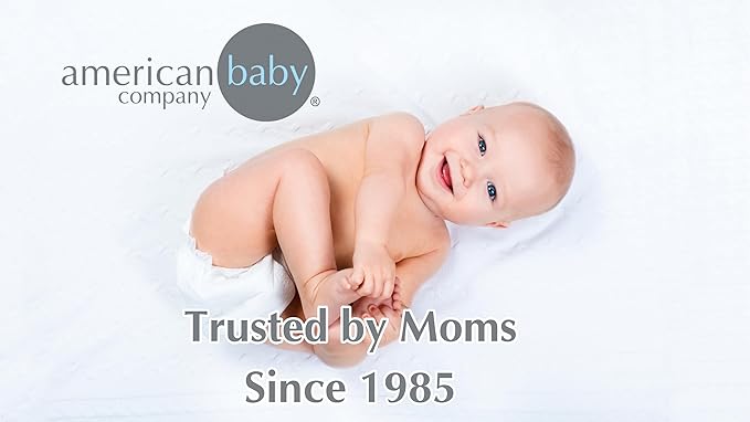 American Baby Company 2 Pack 100% Natural Cotton Fitted Mini Crib Sheets 38" x 24" - Soft & Breathable Small Nesting Portable Sheets, Fits Pack N Play Mattresses, Cream, for Boys & Girls
