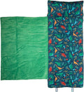Stephen Joseph, Toddler All Over Print Nap Mat with Soft Blanket and Removable Pillow for Boys & Girls, Kids Sleeping Bag for Elementary, Daycare, Preschool with Carry Handle