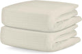Newton Baby Fitted Crib Sheet (2-Pack) - Ultra Breathable and Soft, Organic Cotton, Fits All Standard Cribs, Oatmeal