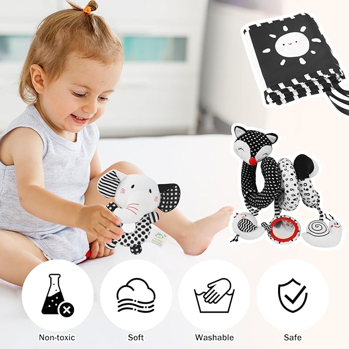 High Contrast Baby Toys for Newborn (Standard Edition)
