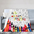 Teacher Blanket Best Teacher Throw Blanket Super Soft Flannel Lightweight Fluffy Plush Cozy Fuzzy Fleece Appreciation Decor Gifts Blanket for Dog Lover Kids Boys Adults Man for Bed Sofa 50"X60"