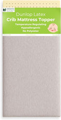 ORGANIC TEXTILES Organic Baby Mattress Topper with Wool Cover - GOLS/GOTS Certified - Breathable, Hypoallergenic, 2" Mini Sleeper (31"x18")