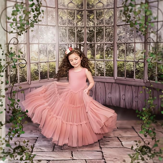 Kate Photography Floor Mats Vintage Brick Stone Wall Floor Backdrop Newborn Photography Props Rubber Floor Backdrop Mat for Professional Photo Studio 5x4ft