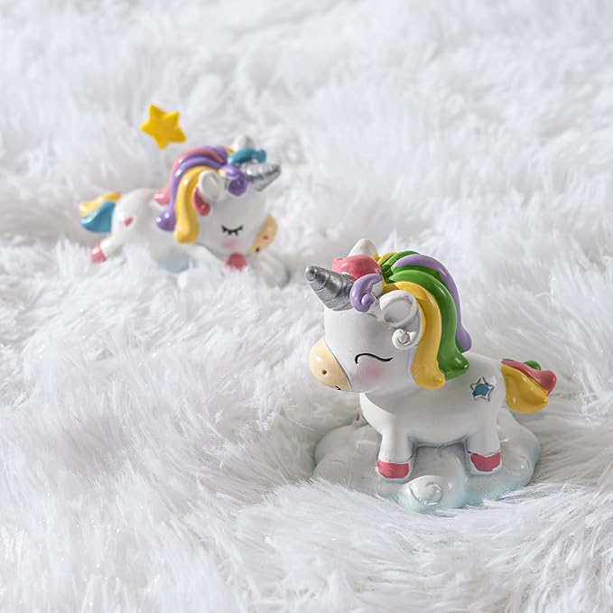 Fluffy 2x3 Rug - Small Rugs for Bedroom - Height Pile 1.4" Plush Rug - Fuzzy Throw Rugs Carpet for Bedroom - White