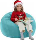 Nobildonna Bean Bag Chair Cover (No Filler) for Kids and Adults,Beanbag Stuffed Animal Storage Without Filling Plush Toys Holder and Organizer Soft Premium Corduroy 200L