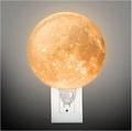 Moon Night Lights | Night Lamp LED Light | 3D Solar System NightLight, Planet Home Décor, Space Nursery, Kids Room, Space Gift, Birthday Gifts, Bedroom Decorations (Moon, 5 Inch)