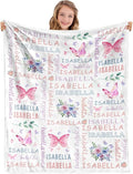 Ships Next Day, Personalized Blanket for Teen Boys Girls, Custom Blanket with Name Customized Flannel Throw Christmas Birthday Blanket Gifts for Kids or Adult
