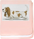 CafePress Basset Hound Baby Blanket, Super Soft Newborn Swaddle