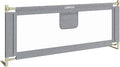 Bed Rails for Toddlers，Toddler Bed Rails，Bed Rail for Baby - Adjustable Height Bed Guard with Child Safety Lock, Universal Fit for King/Full/Twin Beds (Grey, 1 Side 59Inch)