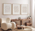 Joocrise Scripture Christian Wall Art Set of 3 Beige Bible Verses Wall Decor Neutral Psalm Canvas Wall Art Modern Pictures Flower Prints Christian Artwork for Living Room Bedroom 12x16 Inch Unframed