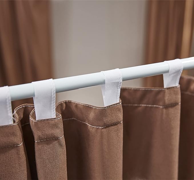 VETHIN Elastic Roof Style Four Corner Post Princess Bed Canopy Curtains Cozy Breathable Tent Canopy Mosquito Net for Girls & Adults Bedroom Decoration (Brown, 47-53" W*78" L*82"*H/(Twin-Full))