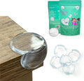 Transparent Corner Protector for Baby Safety - 12-Pack Edge Protectors, Furniture Corner Guards & Table Edge Covers - BPA-Free, Round Shape Design for Baby Proofing Corners