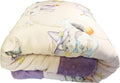 Cuite Pumpkin Baby Toddler Comforter for Crib Bed,Warm Down Alternative Infant Comforter for Mini Crib,Pack n Play,40x 40 Small Quilt for Boys and Girls,Thick Baby Quilted Blanket for Daycare (Purple