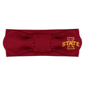 Creative Knitwear Iowa State Cyclones Infant Girls Crimson Solid Hair Knot Headband Embroidered Logo - Size Newborn - 4T