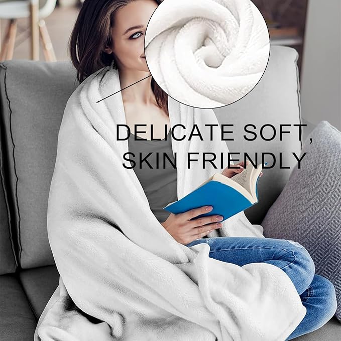 Moose Blanket Gifts for Women Girls Soft Warm Lightweight Cozy Vintage Animal Forest Mooses Throw Blankets for Bed Sofa Couch Living Room Decor 80x60in