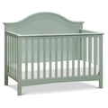 Carter’s by Davinci Nolan 4-in-1 Baby Crib - Convertible to Toddler Bed, Daybed, Full-Size Bed - GREENGUARD Gold Certified - 4 Adjustable Mattress Heights - Conversion Kit Sold Separately, Light Sage