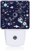 Night Light for Kids Girls Boys, Space Galaxy Constellation LED Night Light Plug into Wall with Dusk to Dawn Sensor for Room Decor, Hallway, Kitchen, Bathroom, Nursery, Stairs