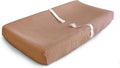 mushie Extra Soft Muslin Fitted Changing Pad Cover (Natural)