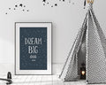 VUVUKU Nursery Wall Art Space Themed Decor For Baby Boy Print Kids Room Prints